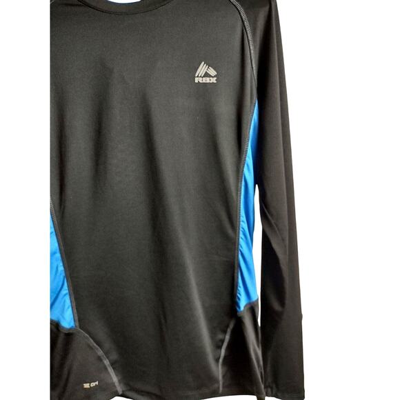 RBX Men's Activewear X-Dri Long Sleeve Compression Stretch Shirt Medium - Picture 6 of 8